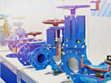 Knife gate valves