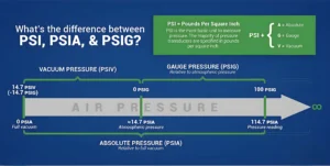 PSI, PSIA, PSIG