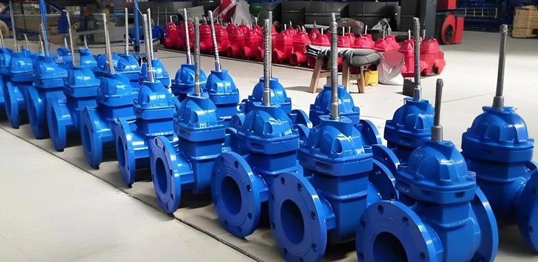 Soft sealed gate valve