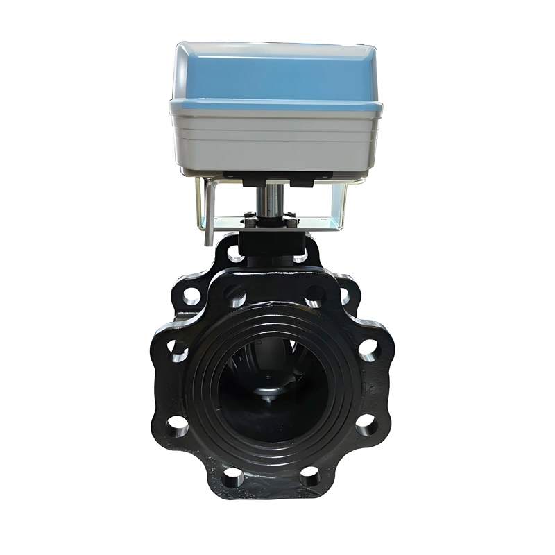 Motorized V-shaped Ball Valve