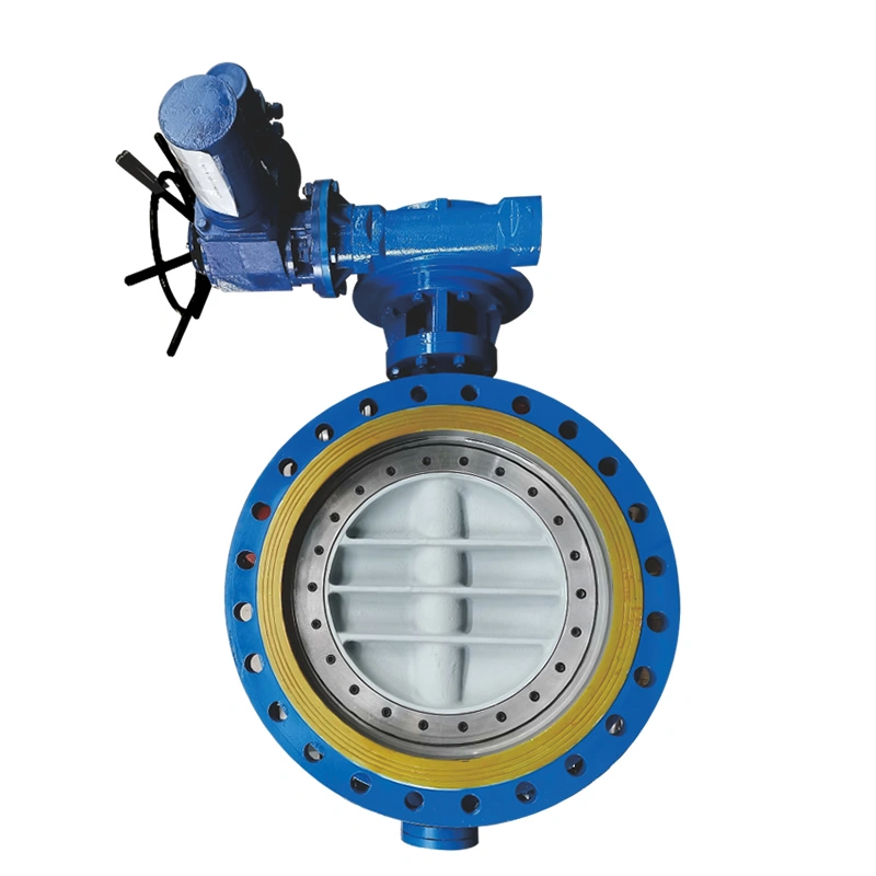 High Temperature Electric Stainless Steel Flange Butterfly Valve