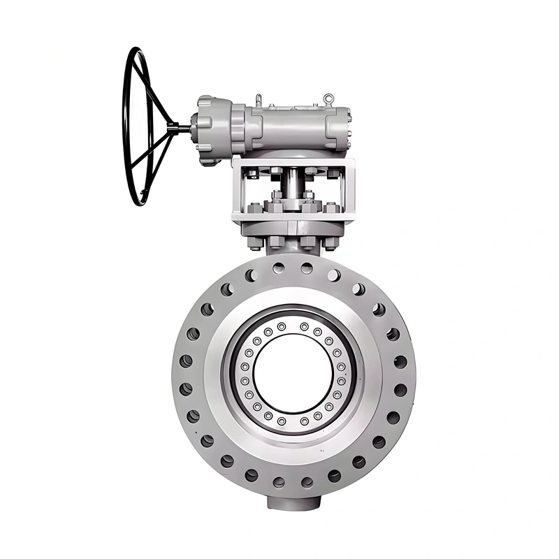 APl 6D Triple Eccentric Hard seal HighTemperature Butterfly Walve