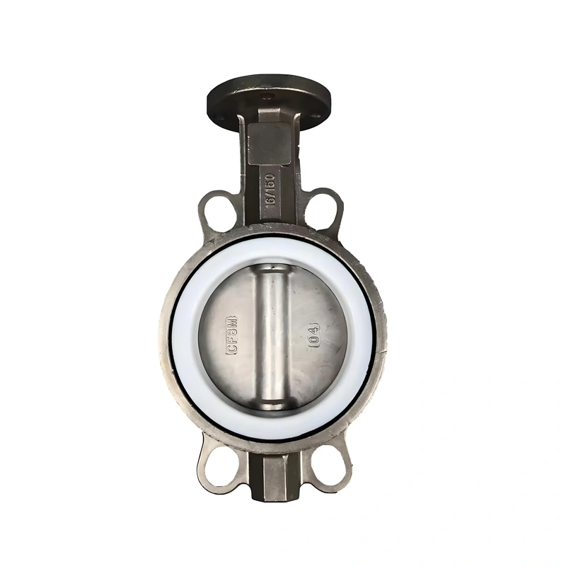 SS304 Water Media Concentric Soft Seal Butterfly Valve
