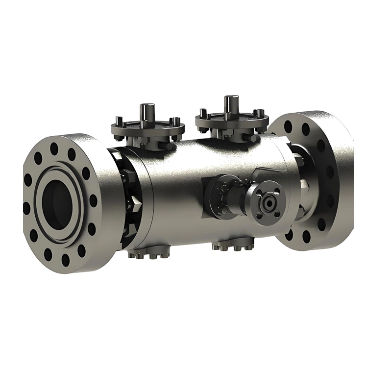 High-Pressure Trunnion DDB Valve