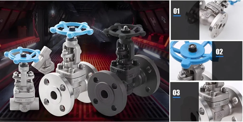 Flanged Manual Stainless Steel Forged Globe Valve