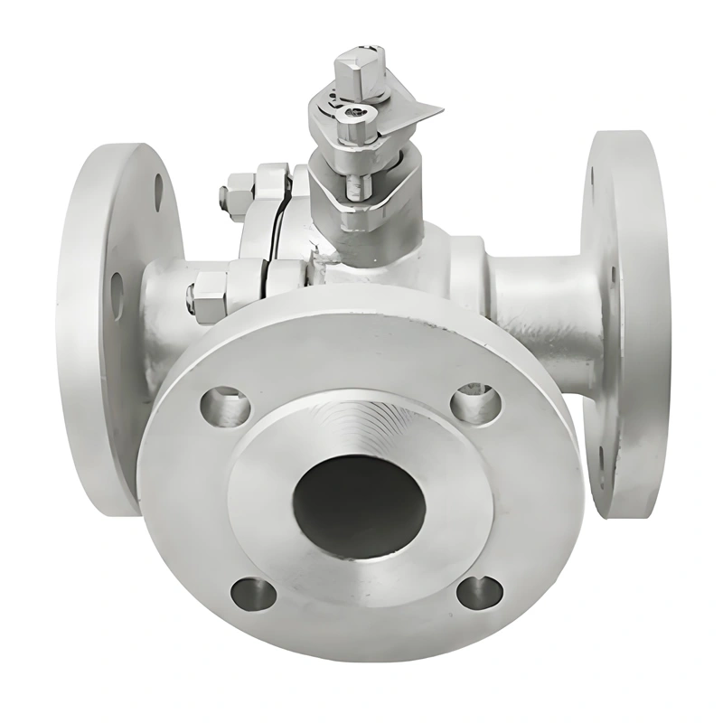 Flange 3 Way Ball Valve