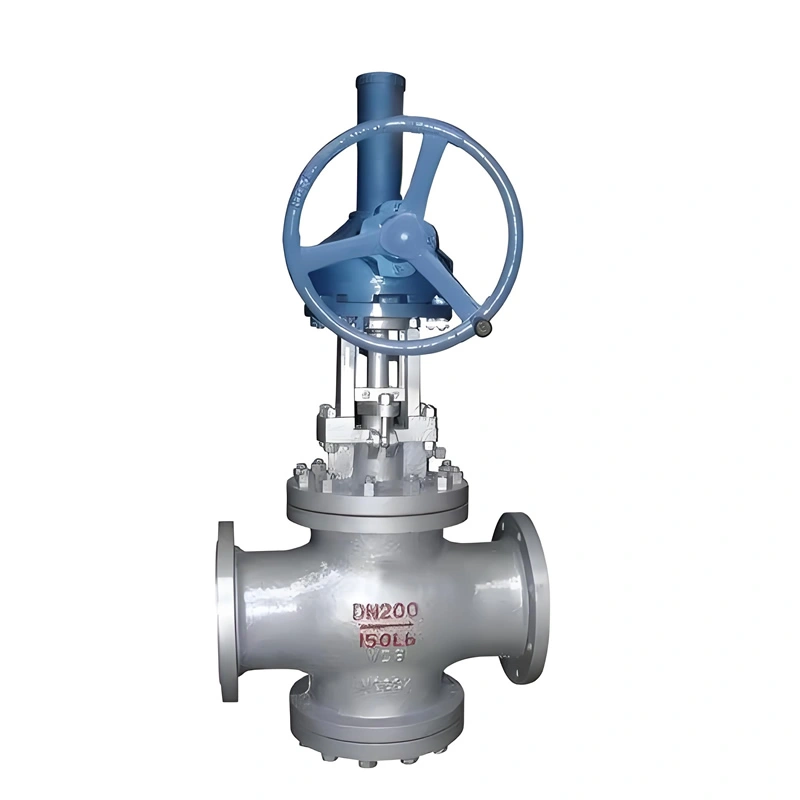 Flange Loose Gear Cryogenic Gate Valve Bevel Gear Operated Flat Gate Valve Cast Steel Gate Valves