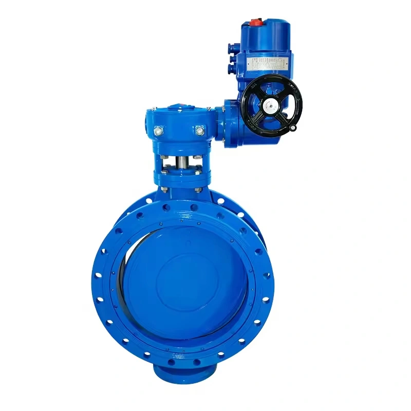 Telescopic Double Eccentric butterfly Valve