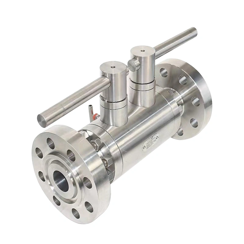 Stainless Steel Flange High Pressure DBB Valves