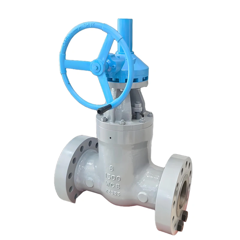 Hard sealed Manual Cast Steel Gate Valve WCB High Temperature/high Pressure Control