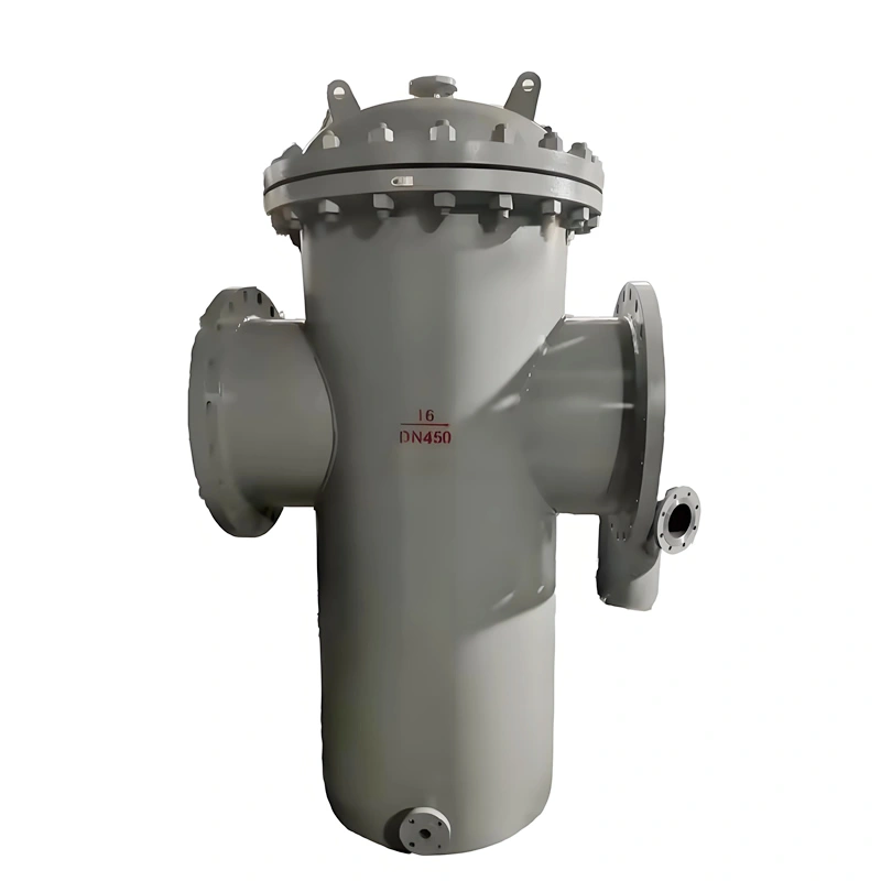 DN450 Stainless Steel Electric Basket Strainer