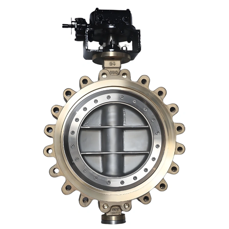 DN600 Class150 Aluminum Bronze Multi-Level Hard Seal Lug-Type Concentric Butterfly Valve