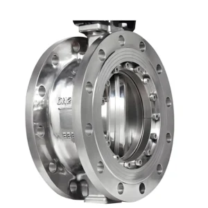 PN16 DN250 CF8 Metal Seal Hard-Seal Triple Eccentric Flange Butterfly Valve
