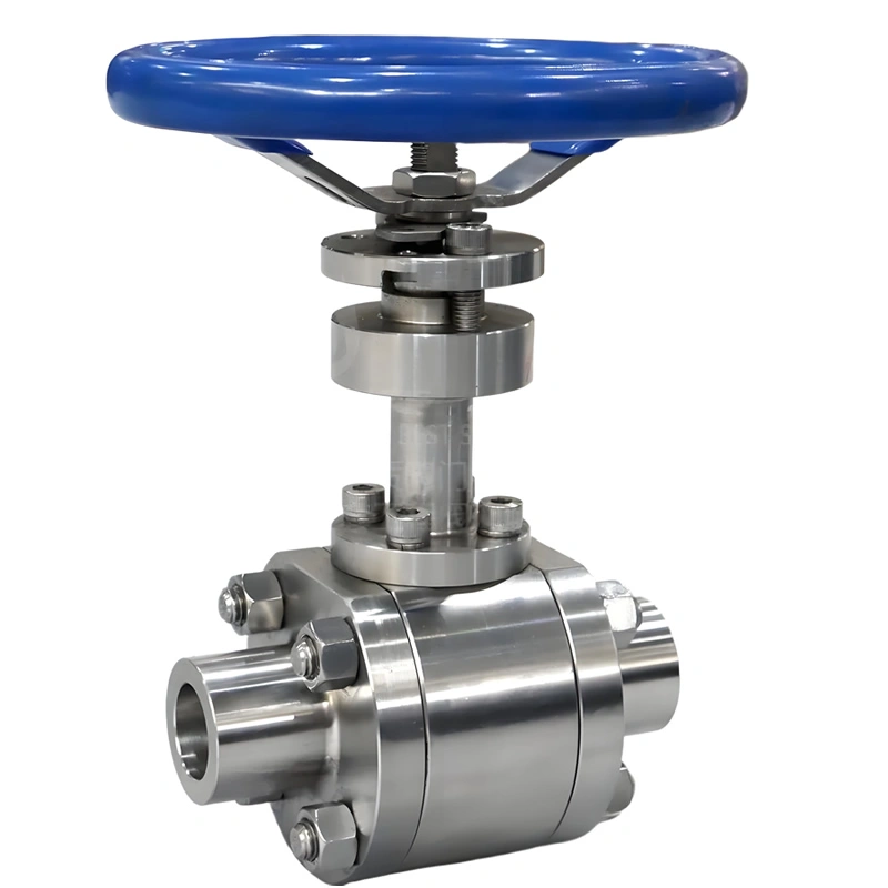 ASTM F304L/F316L Stainless Steel Low-Temperature Forged Butt Welding Floating Ball Valve