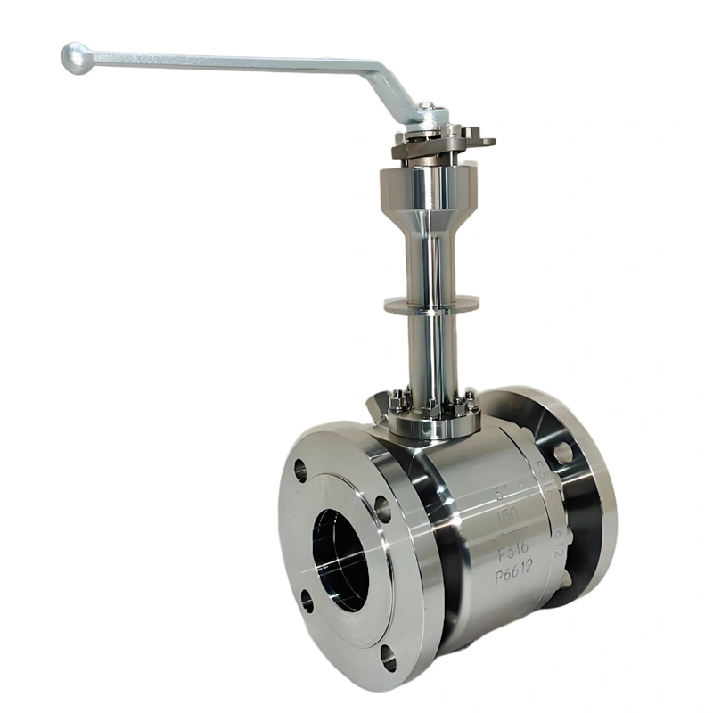 DN50 CLASS 600 F316 2-Piece Hard-Seal Cryogenic Floating Ball Valve