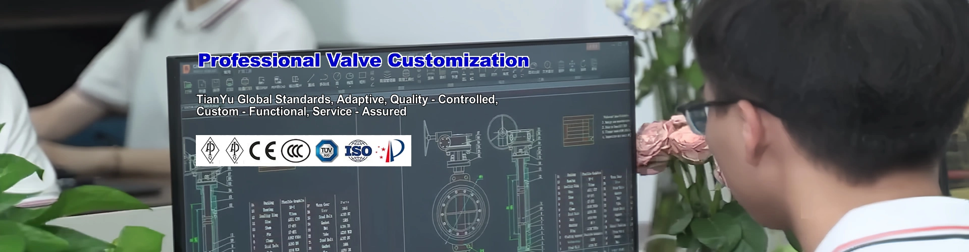 customized industrial valves