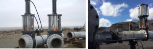 Heavy-duty Abrasive-Resistant Industrial Knife Gate Valves With Petroleum Equipment Zero Leakage Slurry Valve