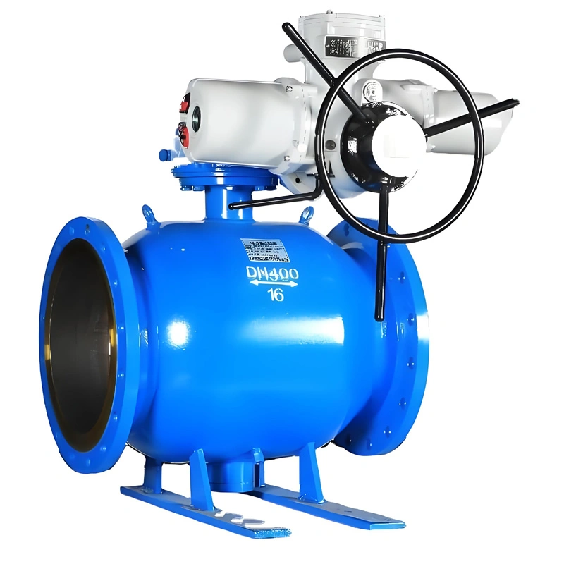 DN125-500 Electric Flange Ball Valve