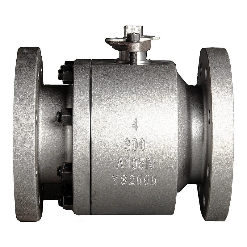 API 608 ASME B16.34 CE Certified DN15-DN200 PN10-PN40 Class 150-300 A105 Forged Steel 3PC Floating Ball Valve