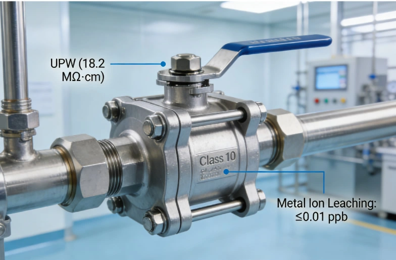 Electrolytic Polishing Ball Valve