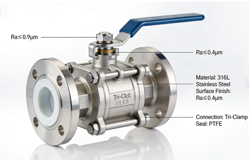 High-Purity Electropolished Ball Valves