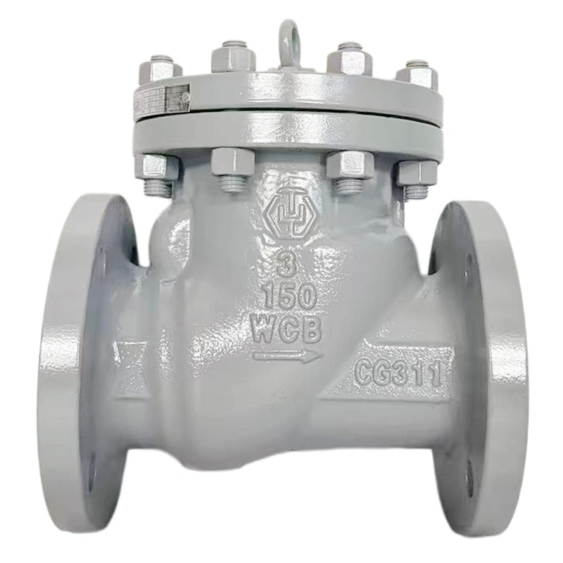 API 594 ASME B16.5 CE DN80 Class 150LB ASTM A216 WCB Flanged Swing Check Valve
